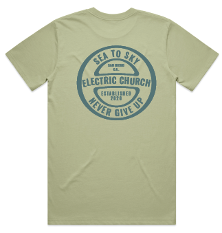 BOTTLE POPPER PISTACHIO TEE